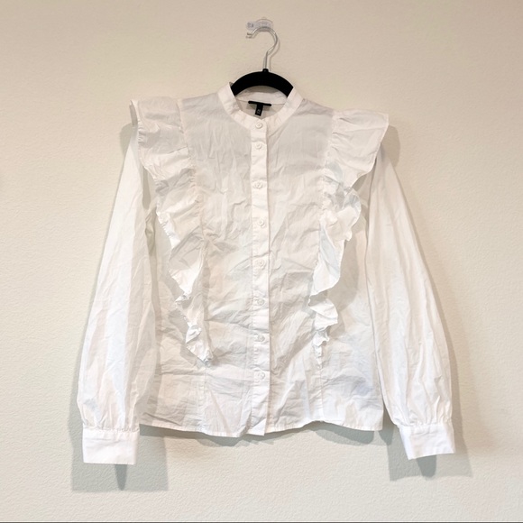 Who What Wear Tops - WWW Ruffle Blouse